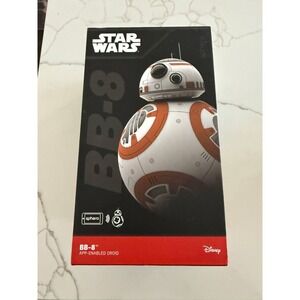 Disney Sphero Star Wars BB-8 Droid W/Special Stand IOB - Tested - Works Great